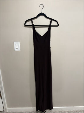 let me be bejeweled mesh maxi dress Beverley Cream Mesh Maxi Dress - US 10